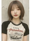 顔周りレイヤーボブ小田急相模原
