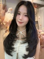 ユニ 表参道(uni)&nbsp;10代20代30代/韓国ハイレイヤーカット/ヨシンモリエギョモリ