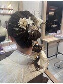 卒業式の袴ヘア