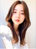 20代レイヤー◎モカブラウン×小顔くびれ旬顔