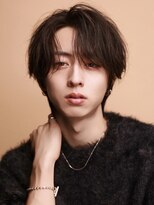 リップス 天神(LIPPS)&nbsp;『ミディアムセンターパートウルフ』｜中性ヘア｜色気up