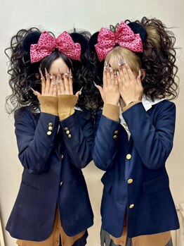 ヘアセットアップス(UP's)の写真/【新宿☆土日8時~営業】人気の￥1650シンプルメニュー/推し活STYLE￥2200～/個性派スジ盛り￥3300などお任せ♪