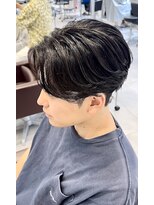 オーシャントーキョー 仙台(OCEAN TOKYO)&nbsp;フェザーショートニュアンスパーマセンターパートツーブロック