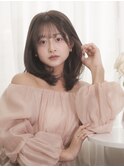大人かわいいくびれミディ