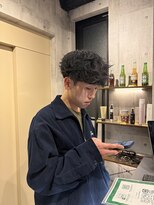 アドレスサーティーン(Address13)&nbsp;シャドウパーマ[大阪/梅田/メンズパーマ/シャドウパーマ].
