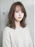 【新規様限定/柔らかな色味へ】イルミナカラー+カット ¥16060→¥9900