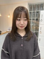 アト(Ato.) beige color/レイヤーカット【樋富】【Ato.明石】