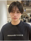 シースルーマッシュラウンドマッシュ韓国ヘア