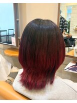 ミュミュ(mu-mu) gradationred大人ガーリー