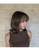 ヘアケアアンドヘアデザイン リベール(L:belle)&nbsp;思考停止でOK！アイロン1回でサマになる働く女性の外ハネミディ