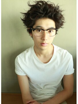 ナヌーク シブヤ(nanuk shibuya) 【nanuk】ツイスト風◇ラフなスタイリングに合うイケメンパーマ