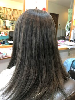 ナッツ ヘアデザイン(natt's hair design)の写真/大好評!!《THROW》カラーで圧倒的な透明感のある髪色に☆赤みの出やすい髪でお悩みの方にもおすすめ♪