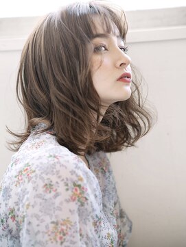 サンク 大船鎌倉店(sunc) ミディアム×ニュアンスウェーブ..