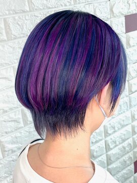 アメジスト(amethyst) パープル×ブルーカラー