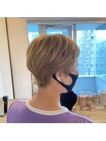 シュシュ(chouchou)&nbsp;ミルクティーベージュ×ハンサムショート