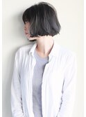 soLoボブ×アッシュグレー