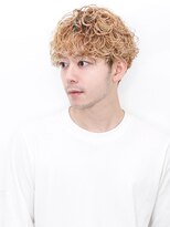 ルックグッドストア(LOOK GOOD STORE)&nbsp;束感ツーブロックマッシュパーマウルフ波巻きスキンフェード146