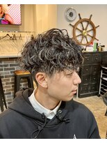 ザセカンドイーストサイドバーバーショップ(The Second EAST SIDE BARBER SHOP) メッシュスパイラル