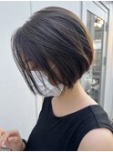 大人美人なショートボブ【Ruufus恵比寿渋谷】202208