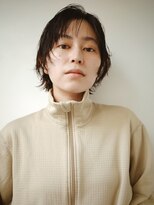 ハニーマスタード(HONEY MUSTARD)&nbsp;ドライな質感のレイヤーボブ