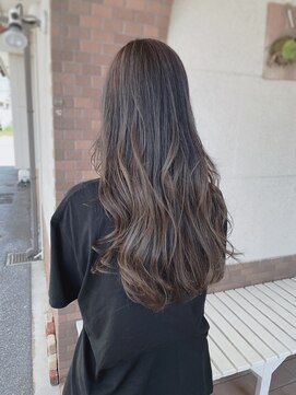 ベルバイヘアスイッチ(by hairswitch) アッシュバイオレットカラー