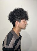 前下がり×ツイストスパイラル