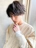 【男性人気☆No.1コース】Men'sカット+皮脂除去シャンプー ￥4000