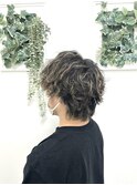 ツイストスパイラルパーマ×ハイライト
