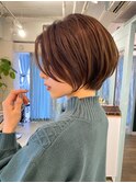大人可愛いショートボブ/ショートカット/ショートヘア