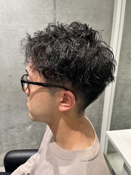 リュネッツ(lunettes) （渡辺、祝、加藤限定メニュー）メンズツイストスパイラルパーマ