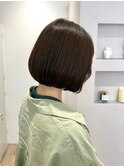 ツヤっと内巻きボブ