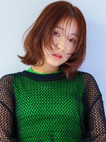 ヘアサロン ガリカ 表参道(hair salon Gallica)&nbsp;【miko】愛され韓国風レイヤーボブ/顔周りレイヤー/暖色系カラー