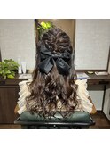 ハーフアップアレンジ◎20代30代40代50代