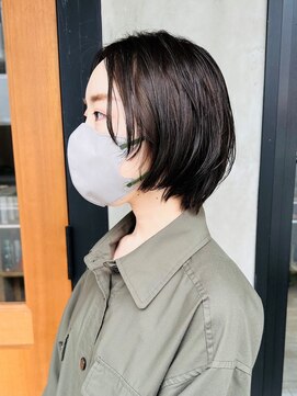 ラッキーヘア 加古川(Lucky Hair) マッシュボブ×マットカラー【シン】