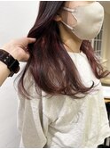 ［Ocean Hair&Life 水田］☆秋のデザインカラー×ピンクレッド☆