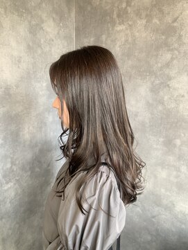 ウィート(wheat) オリーブにピンクちょい足しカラー