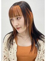 ディーン 名駅店(DEAN)&nbsp;インナーカラー/オレンジカラー/ハイトーン/ブリーチ/名古屋