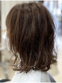 大人可愛い 無造作 ローレイヤースタイル 30代40代50代
