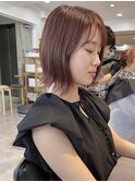 ★くびレイヤーエモージュ大人かわいいモテ髪薄めバングくびれ