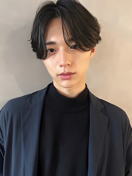 パーク(PARK) 【PARK】メンズ カルマパーマ×前下がりショート