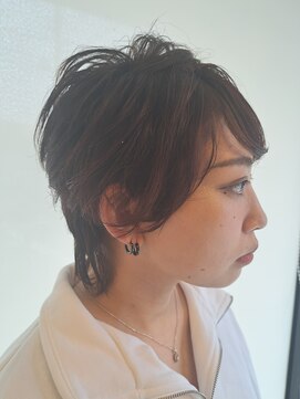 ヘアヌーダ ショートボブ、髪質改善、白髪ぼかし、キッズカット、カット