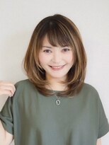 ウミネコ美容室(Umineko美容室) エアリー美髪レイヤーミディ