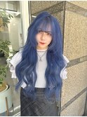 【Ryota】ネイビーラベンダー《大阪梅田駅》