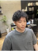 波巻き×スパイラル×ツーブロ