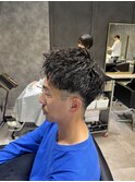 ショート緩めツイスパ