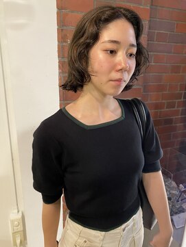 ドットプラス リム(Dot+LIM) 素敵な癖毛を活かしたボブスタイル