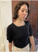 素敵な癖毛を活かしたボブスタイル