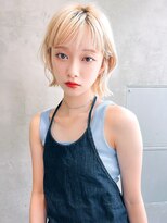 テイラー(Taylor) 【Taylor 】大宮 ホワイトブロンド×耳掛け