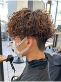 波巻きパーマスパイラルパーマツイストスパイラルパーマメンズ