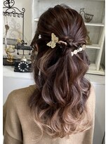 ヴェルソワ(vertsoie)&nbsp;ハーフアップ